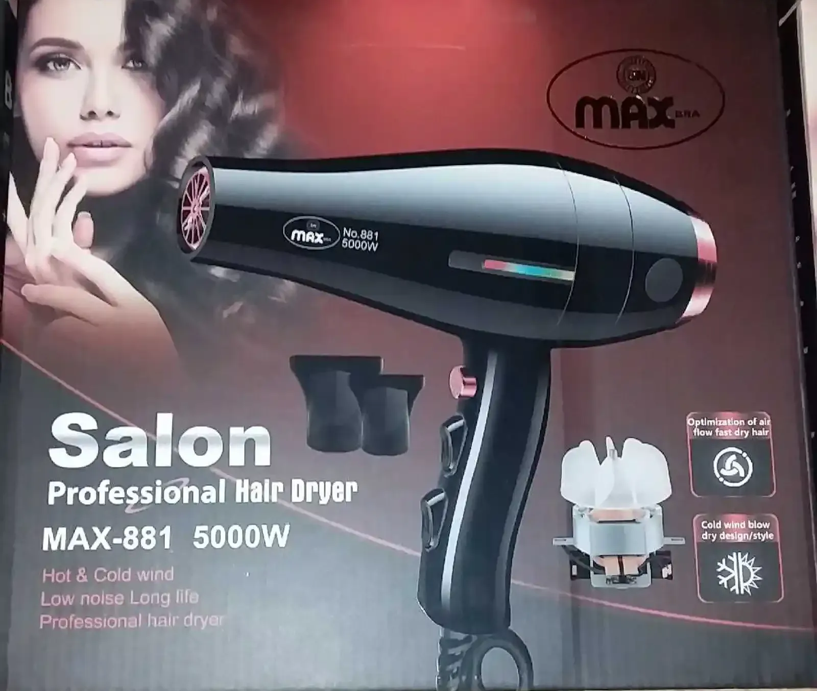 Фен MAX-881