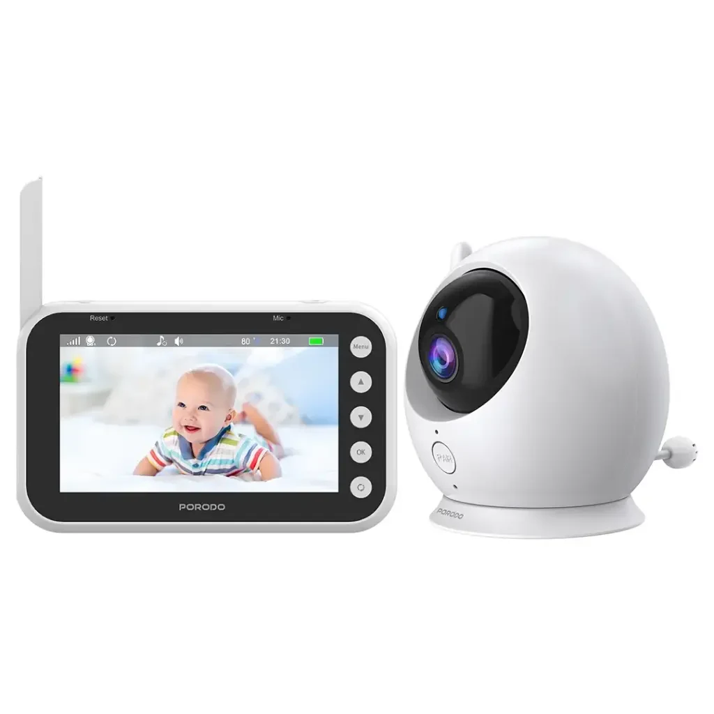 Умная видеоняня Porodo Lifestyle Lumi Baby Smart Monitor with Camera and Display Screen