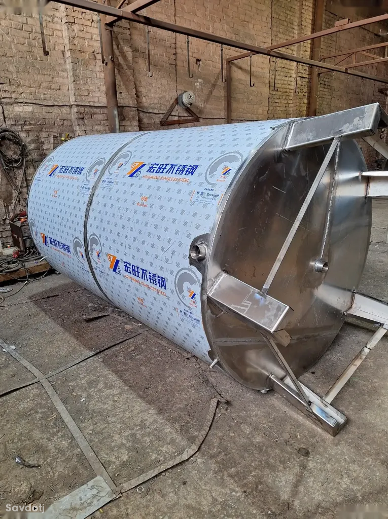 Бочка из нержавейка 10000л.