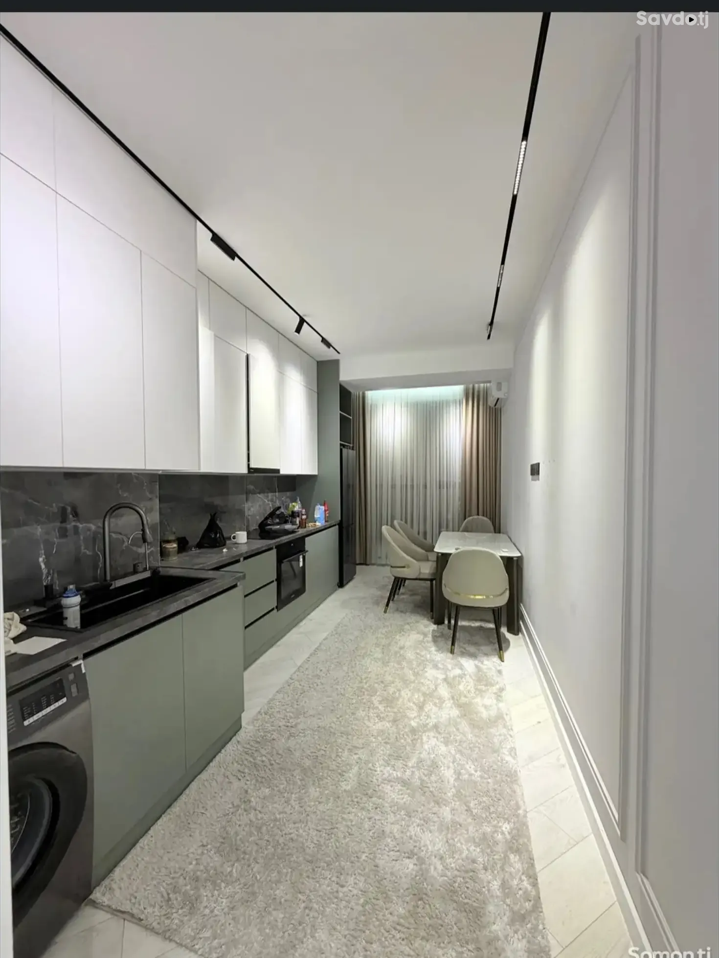 3-комн. квартира, 6 этаж, 100м², Сомони