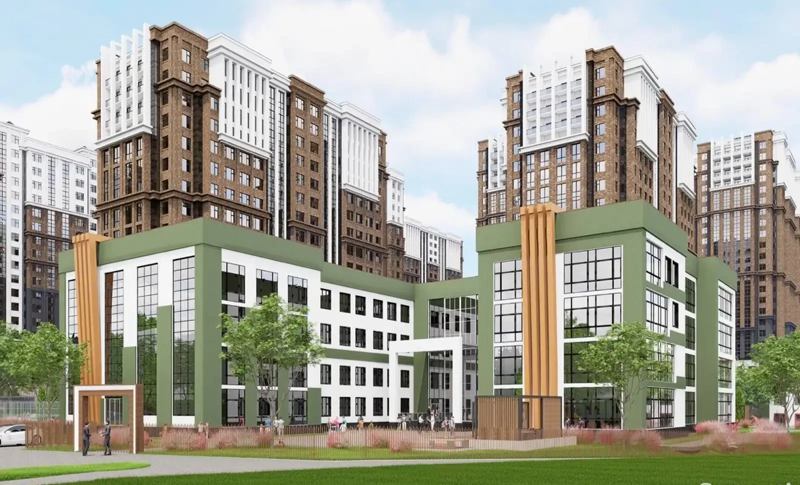 4-комн. квартира, 16 этаж, 141 м², Сино