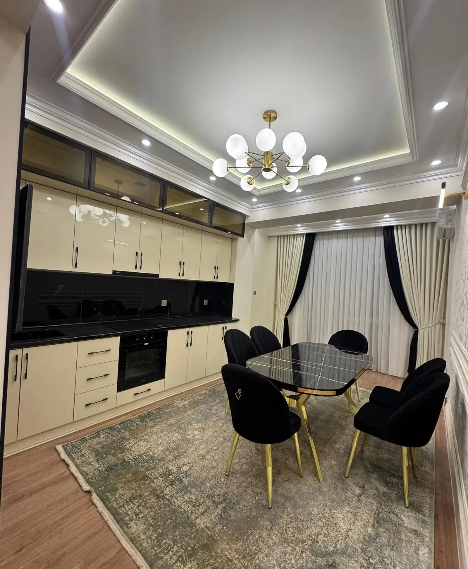 2-комн. квартира, 12 этаж, 92 м², Гуля голд