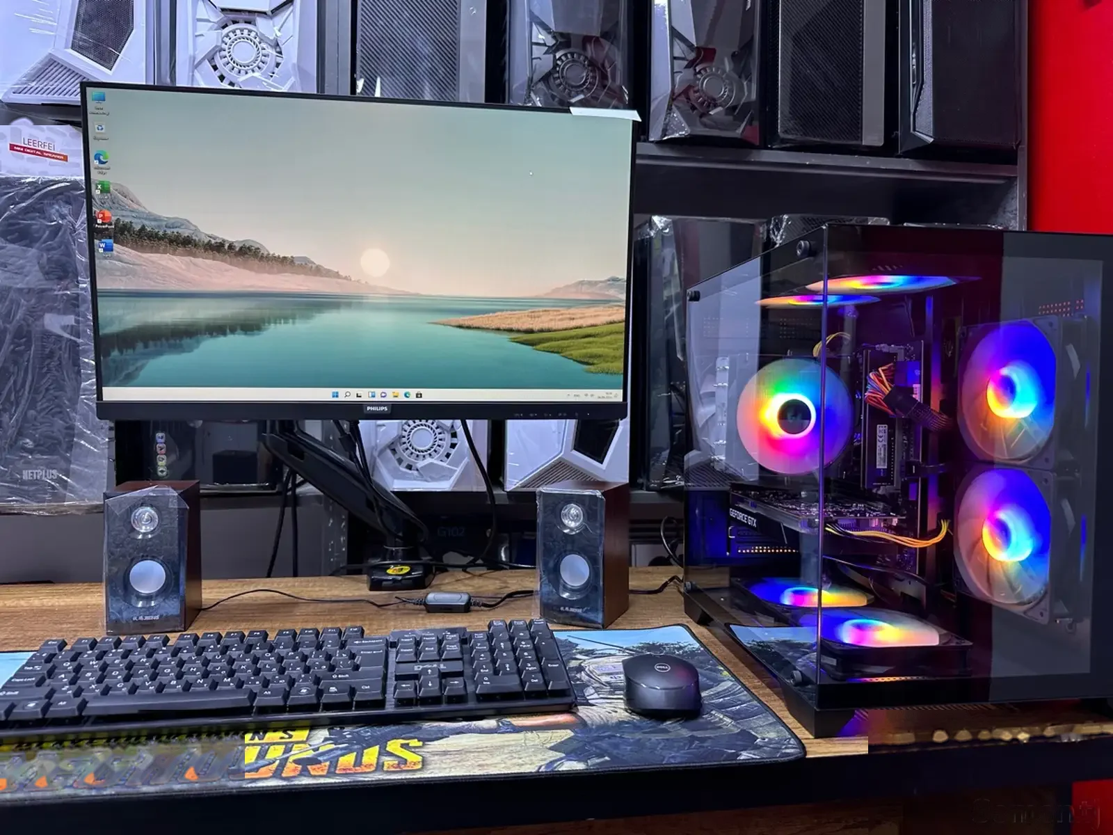 Персональный компьютер core i5 7500/RAM 16GB DDR 4/RX 580 8GB/NVMe M2 512GB