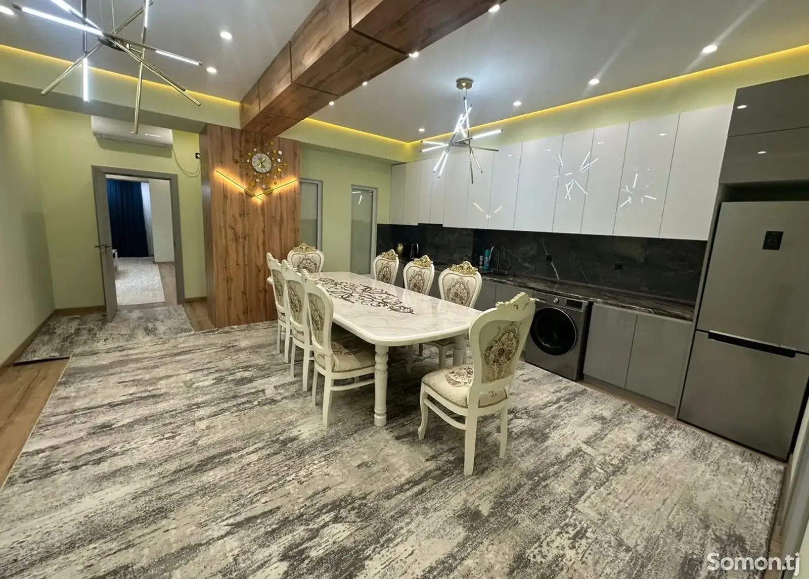 3-комн. квартира, 13 этаж, 92м², Шохмансур