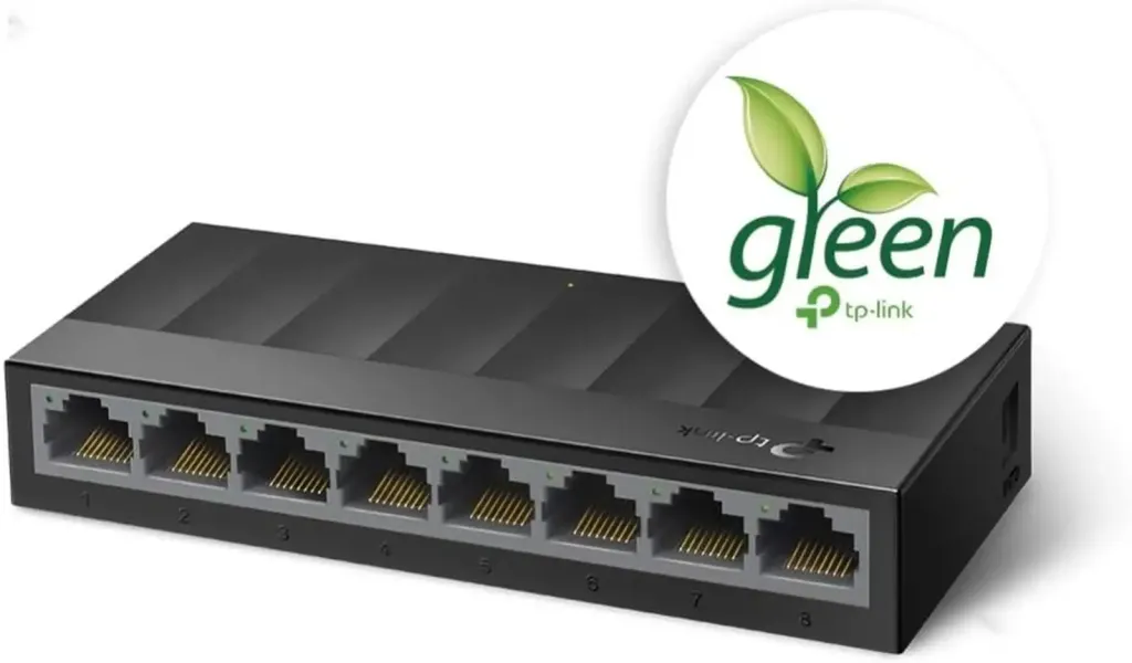Коммутатор TP-Link LS1008G 8-Port Gigabit Desktop Switch