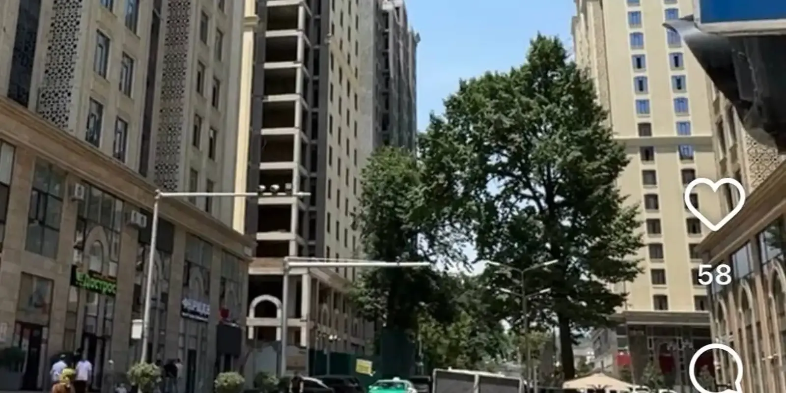 2-комн. квартира, 11 этаж, 72 м², Шохмансур