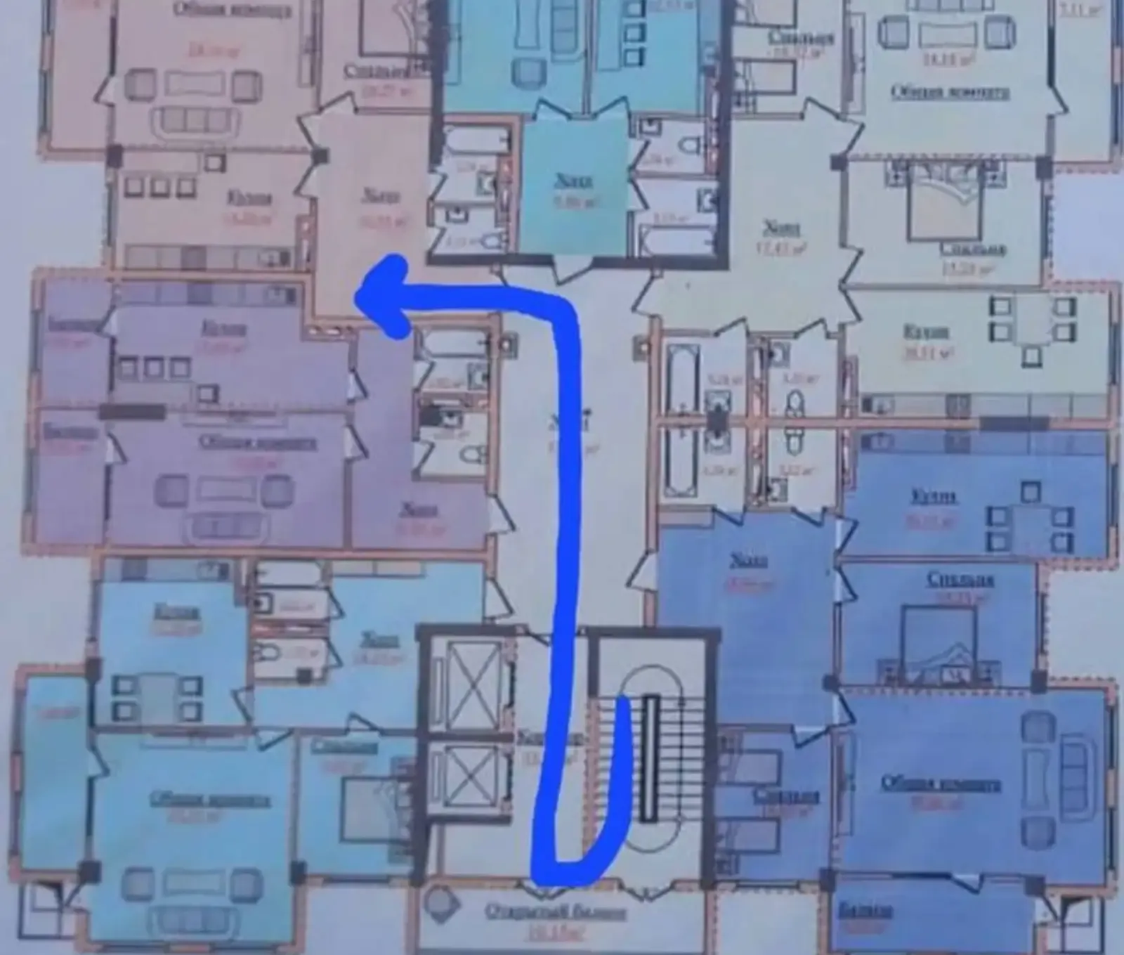 2-комн. квартира, 4 этаж, 90 м², Исмоили Сомони, Алфемо