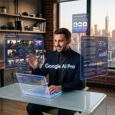 Google AI Pro Подписка на 18 месяцев — миниатюра 2
