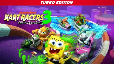 Игра Nickelodeon Kart Racers 3 Slime Speedway Turbo Edition для PS4