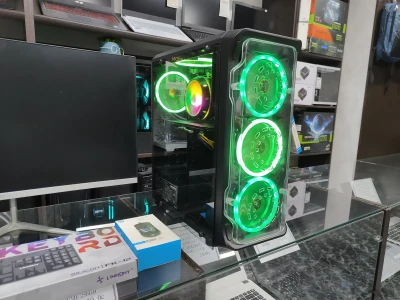 Игровой персональный компьютер Segotep Green Ryzen 5 RX 580 8GB — миниатюра 5
