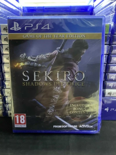 Диск Sekiro Shadows Die Twice для PlayStation 4