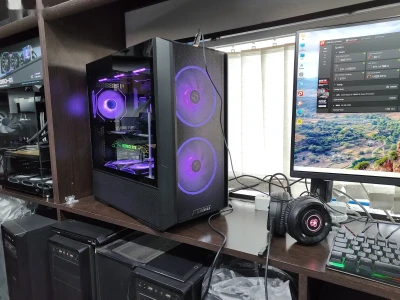 Персональный компьютер Lian-li AMD RYZEN 9-7900X RAM 32GB/RTX5080 16GB — миниатюра 8