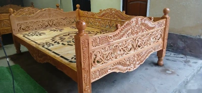 Тапчан со скамейкой — миниатюра 2