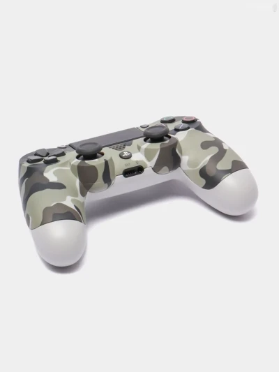 Геймпад джойстик Sony DualShock 4 для PS4 хаки и серый