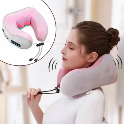 Массажная подушка для шеи U-образной формы U-shaped massage pillow