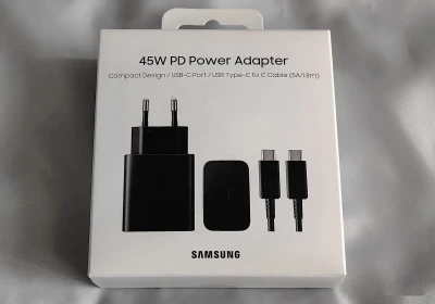 Зарядное устройство 45W Samsung Adapter Premium Complect — миниатюра 2