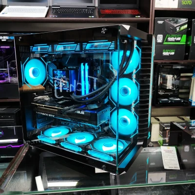 Игровой Мощный Компьютер TRON ARES Core i9-14900Kf 64Gb ssd 512gb Asus Rtx 5070 — миниатюра 4