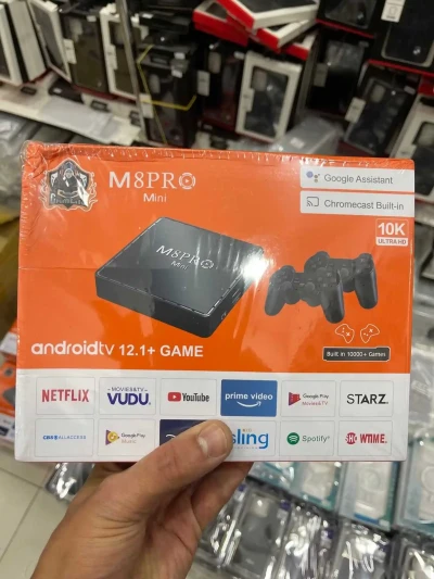 Smart TV игровая приставка M8 Pro mini + 10000игр
