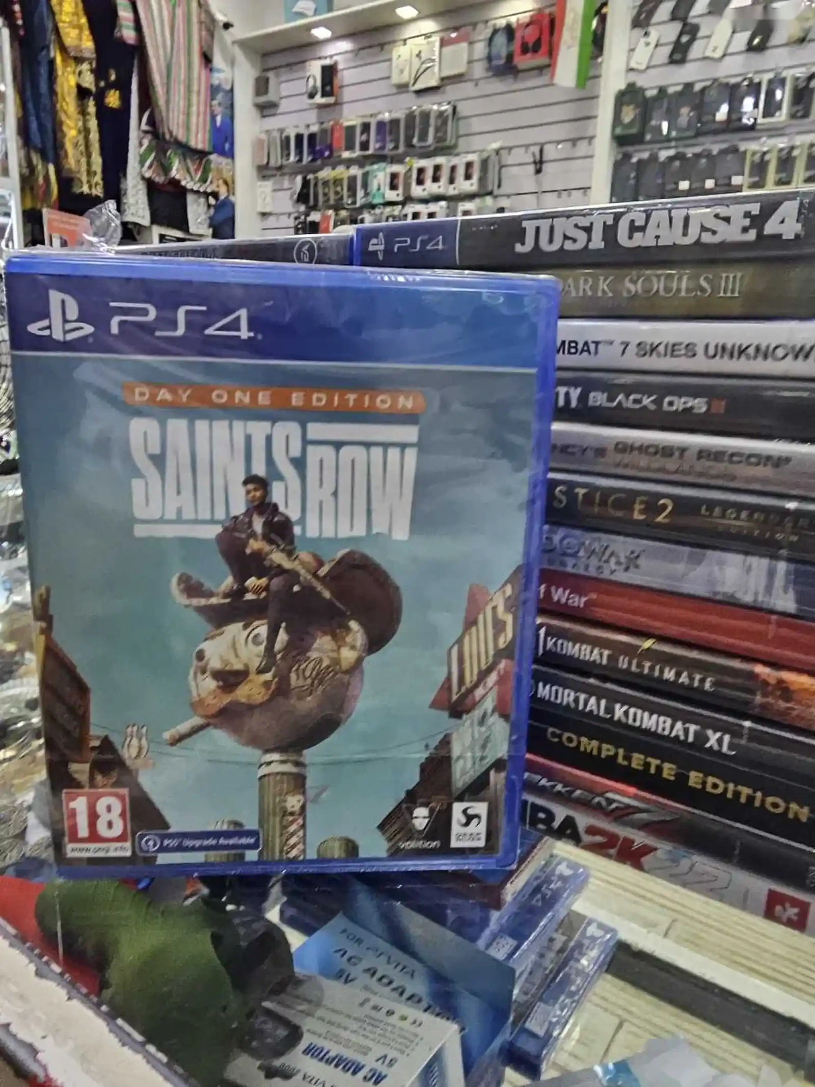 Игра Saintsrow playstation 4