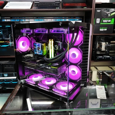 Игровой Мощный Компьютер TRON ARES Core i9-14900Kf 64Gb ssd 512gb Asus Rtx 5070 — миниатюра 3