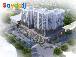 2-к квартира, 8 этаж, 84 м², ЖК Мехргон сити, Сомонӣ