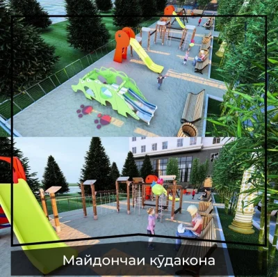 2-к квартира, 3 этаж, 77,53 м², Нурек