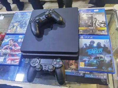 Игровая приставка Sony Playstation 4 slim — миниатюра 2