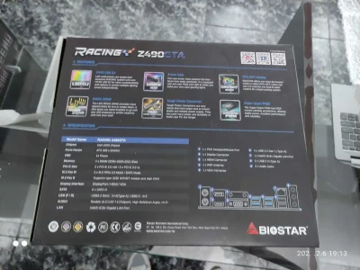 Материнская Плата Biostar Racing Z490-GTA LGA 1200 — миниатюра 3