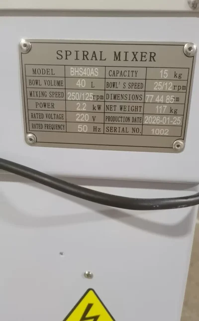 Тестомешалка 40Л — миниатюра 5