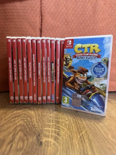 Диск Crash Team Racing Nitro-Fueled для Nintendo Switch