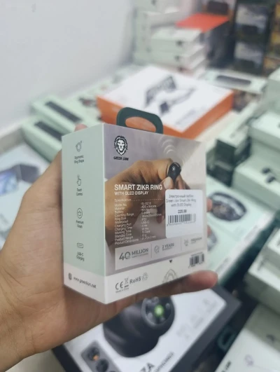 Электронный тасбих Green Lion smart zikr ring with oled display — миниатюра 2