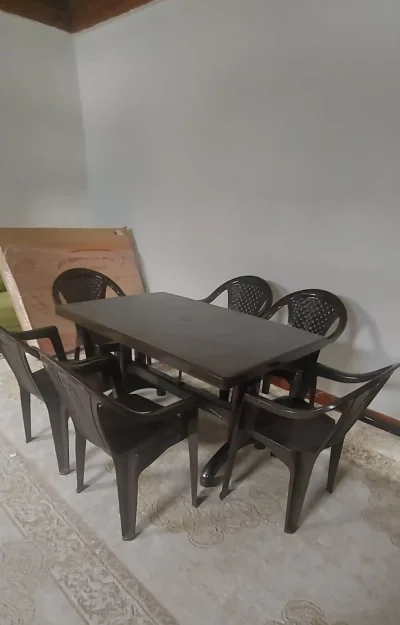 Стол со стульями 6 персон