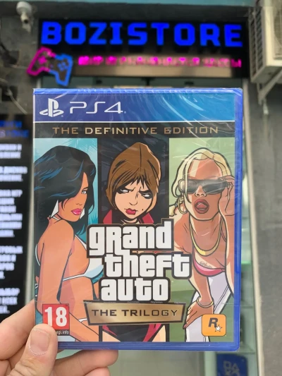 Игра GTA Trilogy The Definitive Edition для PlayStation 4