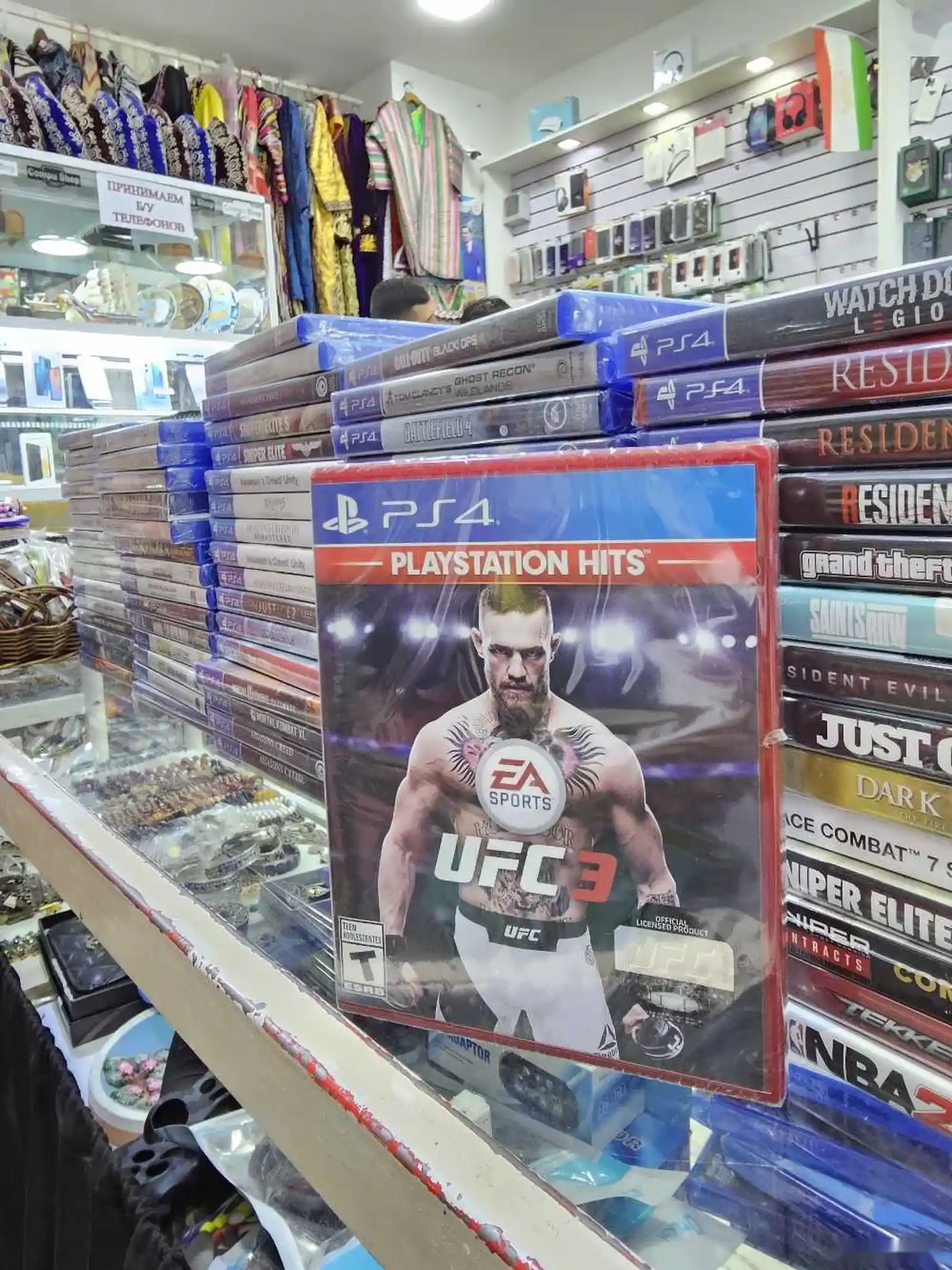 Игра UFC 3 Sony PlayStation 4