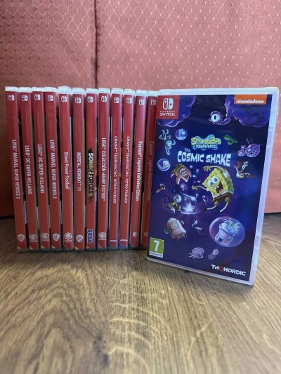 Диск SpongeBob SquarePants The Cosmic Shake для Nintendo Switch
