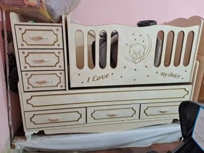 Колыбель со шкафом