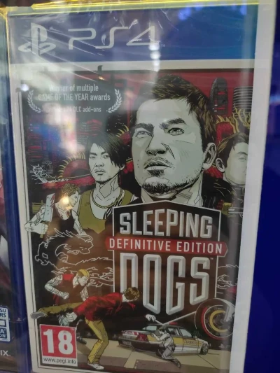Игра Sleeping Dogs для PS4