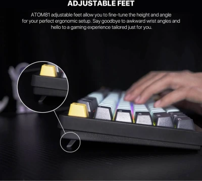 Механическая игровая клавиатура Fantech ATOM81 MK875V2 — миниатюра 3