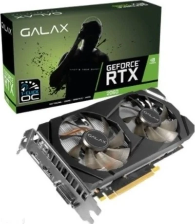 Видеокарта Galax RTX 2060 6 GB 192 bit — миниатюра 2