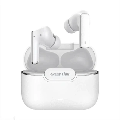 Беспроводные наушники Green Lion River Plus True Wireless Earbuds белый