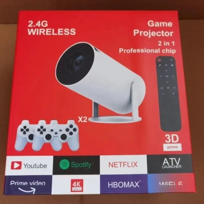 Игровой проектор 2 в 1 4K WiFi 6 Android — миниатюра 2