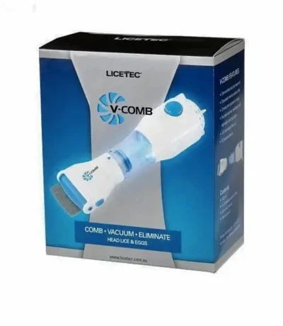 Электрическая расческа для удаления вшей и гнид Licetec V-Comb — миниатюра 7
