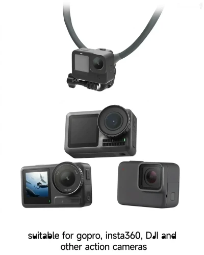 Магнитный держатель на шею iPhone Android GoPro 245г. — миниатюра 3