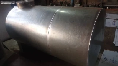Бочка из оцинкованный стали 1500л.