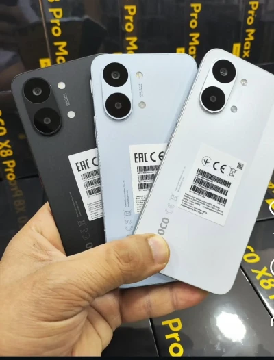 Xiaomi Poco X8pro Max 5G 12+6/256Gb White 8500Мач