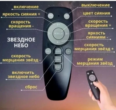 Проектор звездного неба в форме астронавта — миниатюра 8