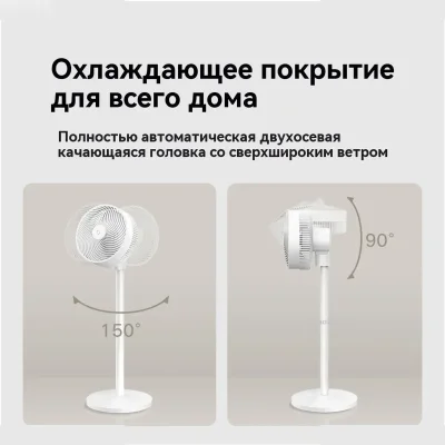 Умный напольный вентилятор Xiaomi Mijia Intelligent DC Variable Frequency Fan — миниатюра 6