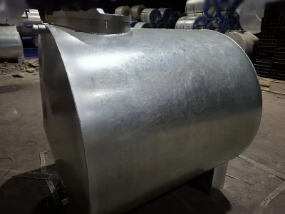 Бочка из оцинкованной стали 1500л