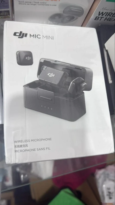 Беспроводной микрофон DJI Mic Mini 2TX+1RX Wireless Microphone, черный