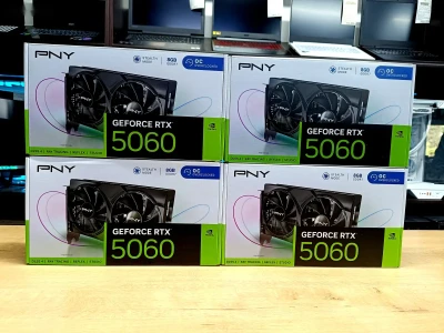 Видеокарта PNY X2 OC RTX 5060 8GB GDDR7